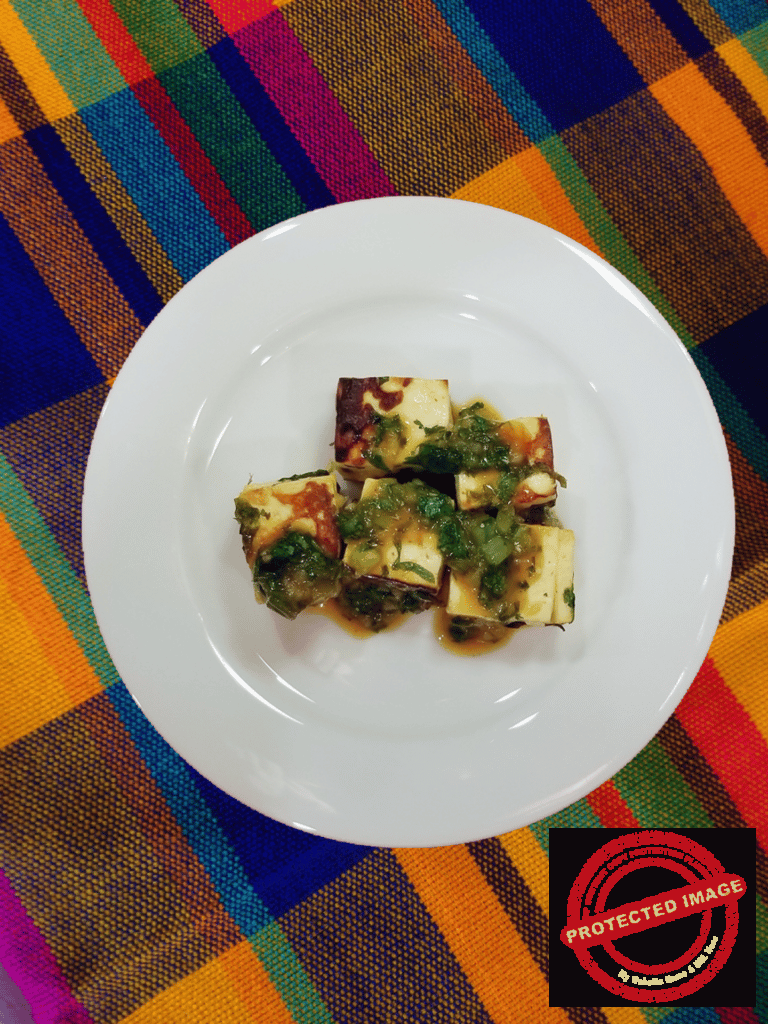 Grilled Sweet And Sour Paneer Grilled Sweet And Sour Paneer