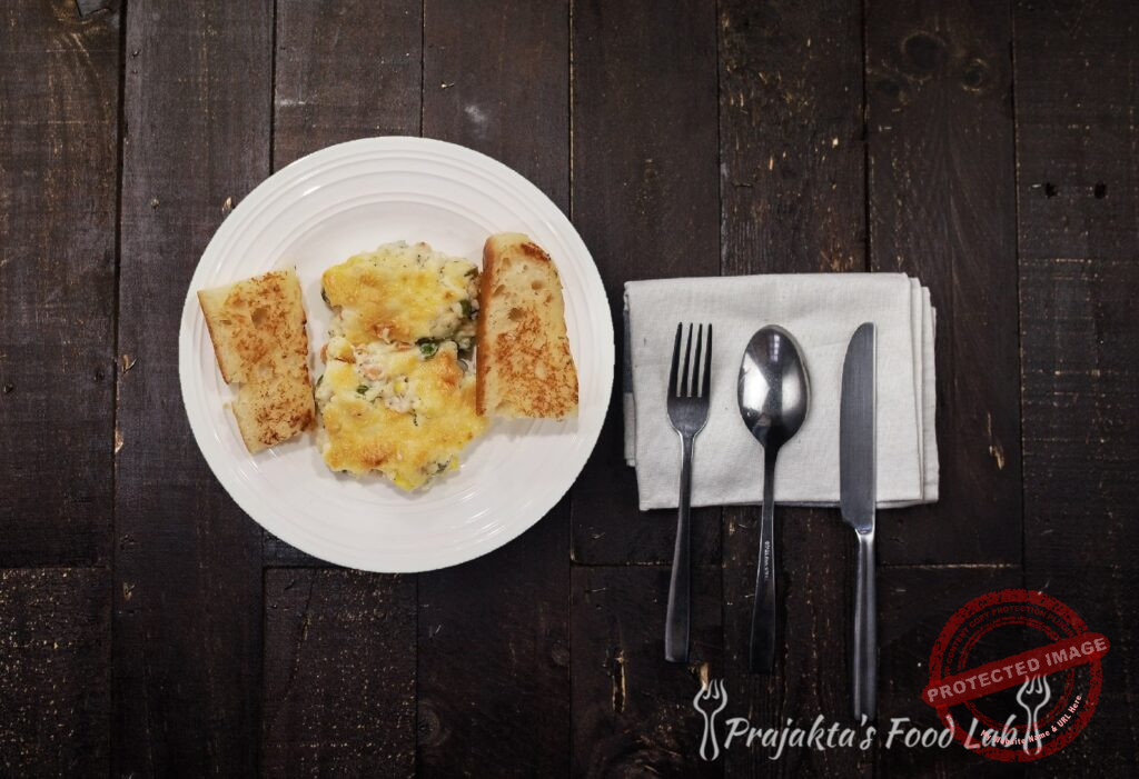 Baked Vegetables In White Sauce Baked Vegetables In White Sauce