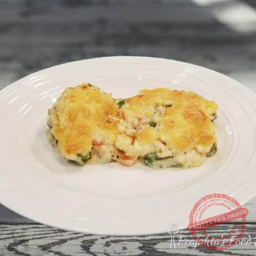 Baked Vegetables In White Sauce Baked Vegetables In White Sauce