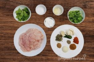 Pahadi Chicken Tikka - Ingredients