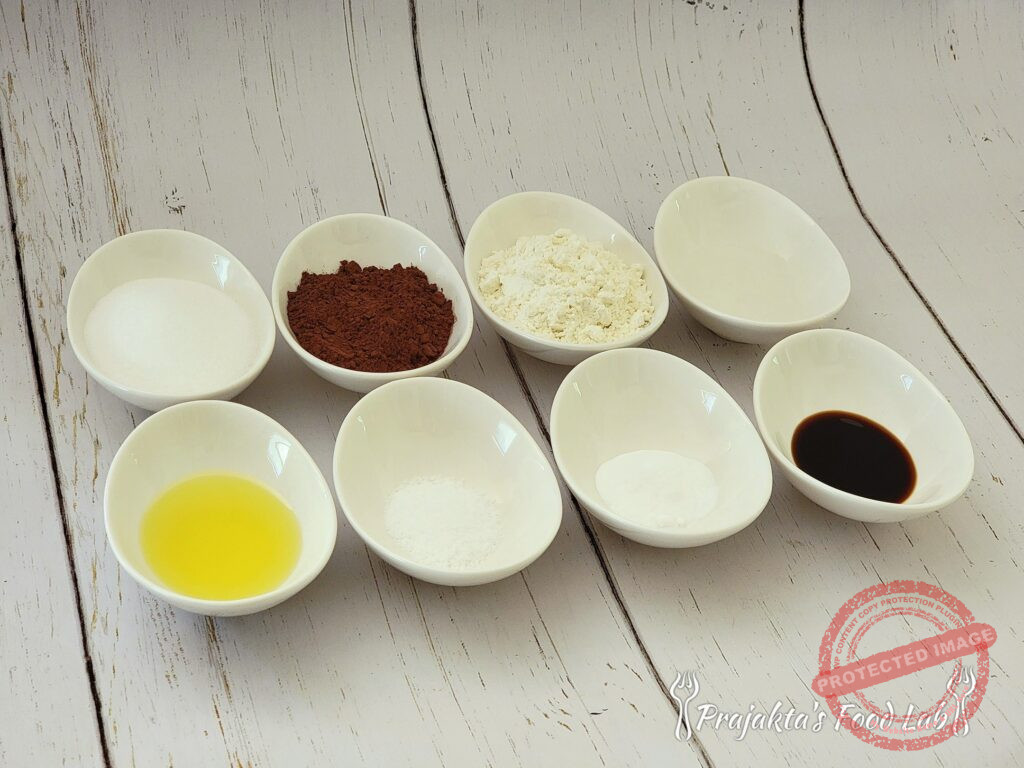 Quick And Delicious Eggless Chocolate Cake Ingredients