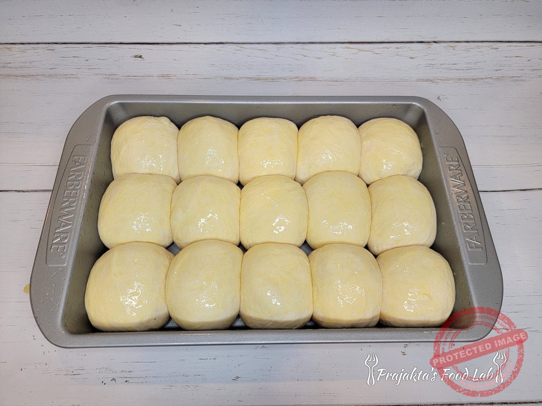 Soft And Easy Ladi Pav (Eggless Dinner Rolls) Proofed Ladi Pav
