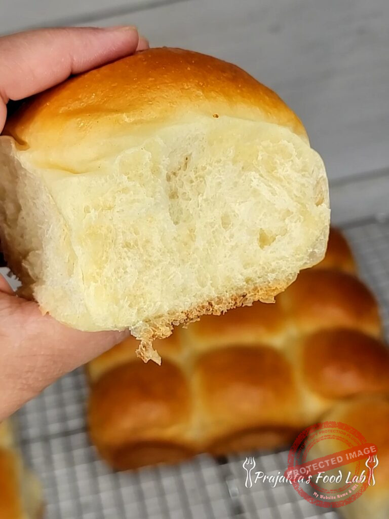 Soft And Easy Ladi Pav (Eggless Dinner Rolls) That Beautifully Textured Ladi Pav