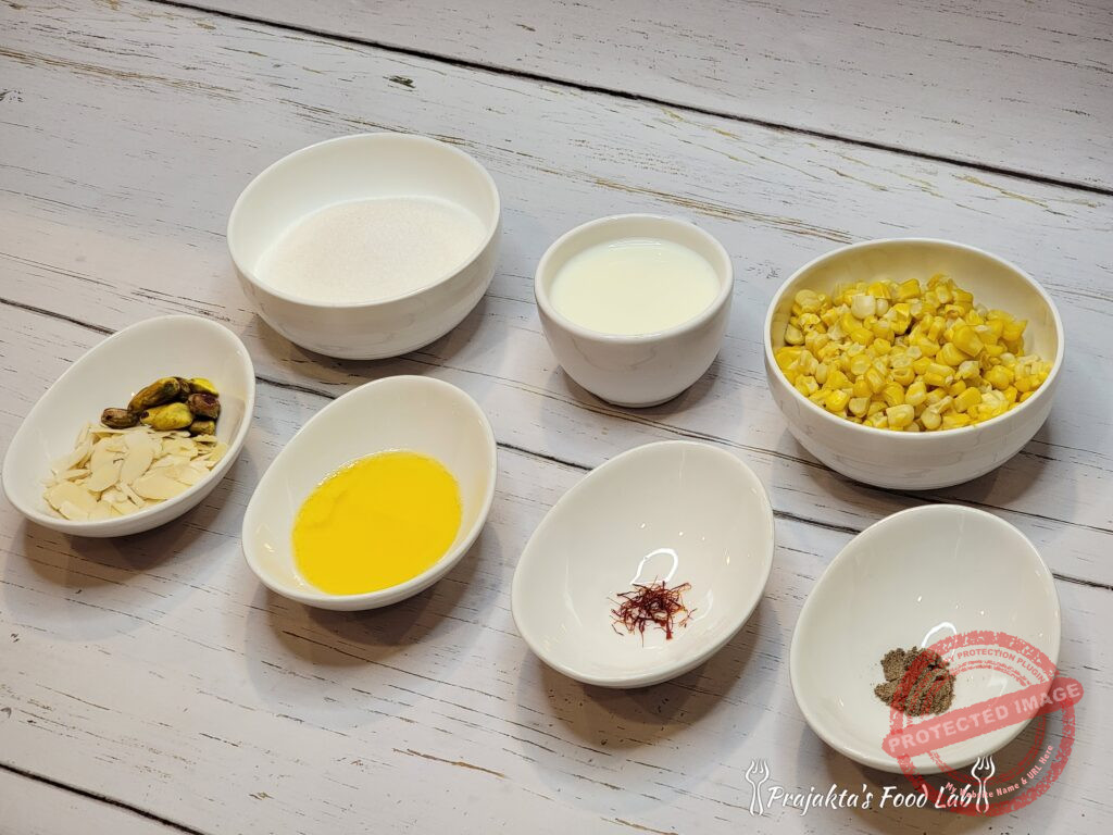 Sweet Corn Basundi