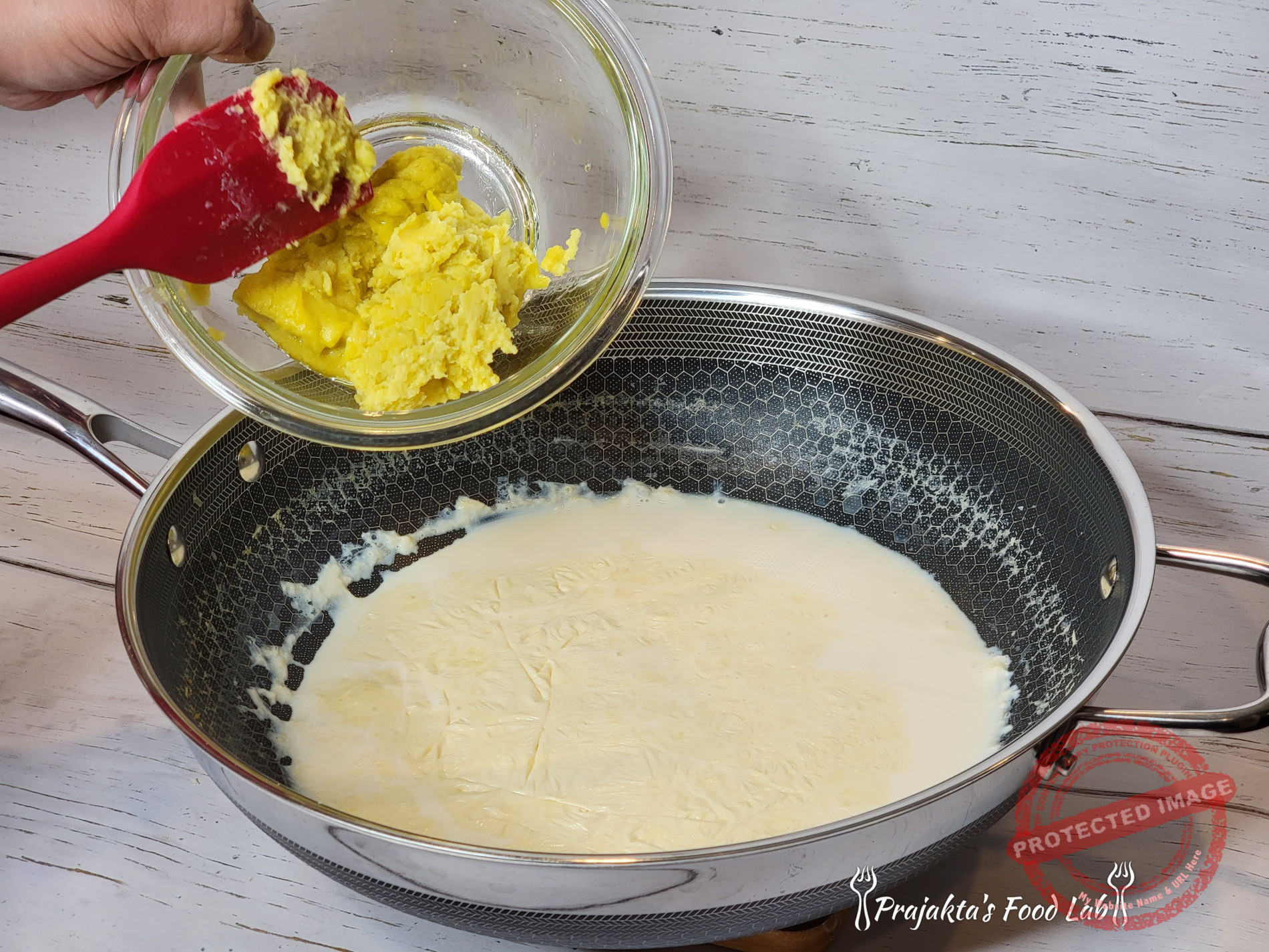 Sweet Corn Basundi