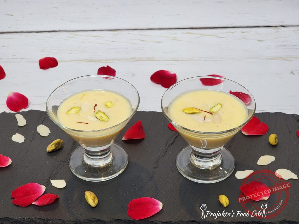 Sweet Corn Basundi