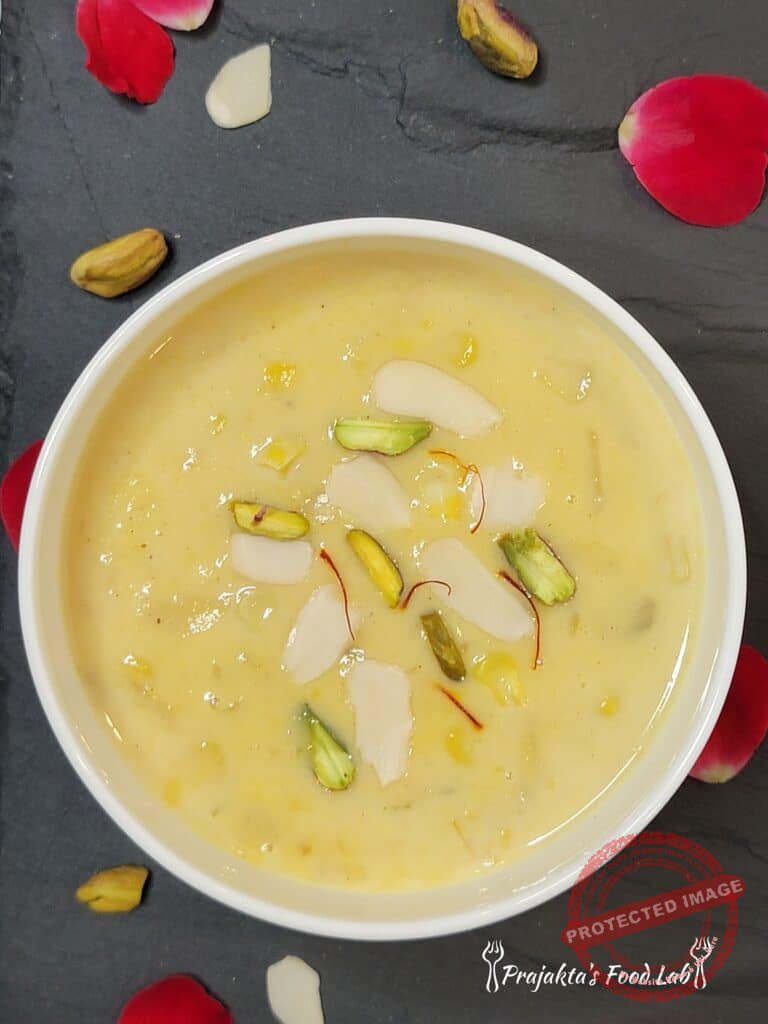 Sweet Corn Basundi