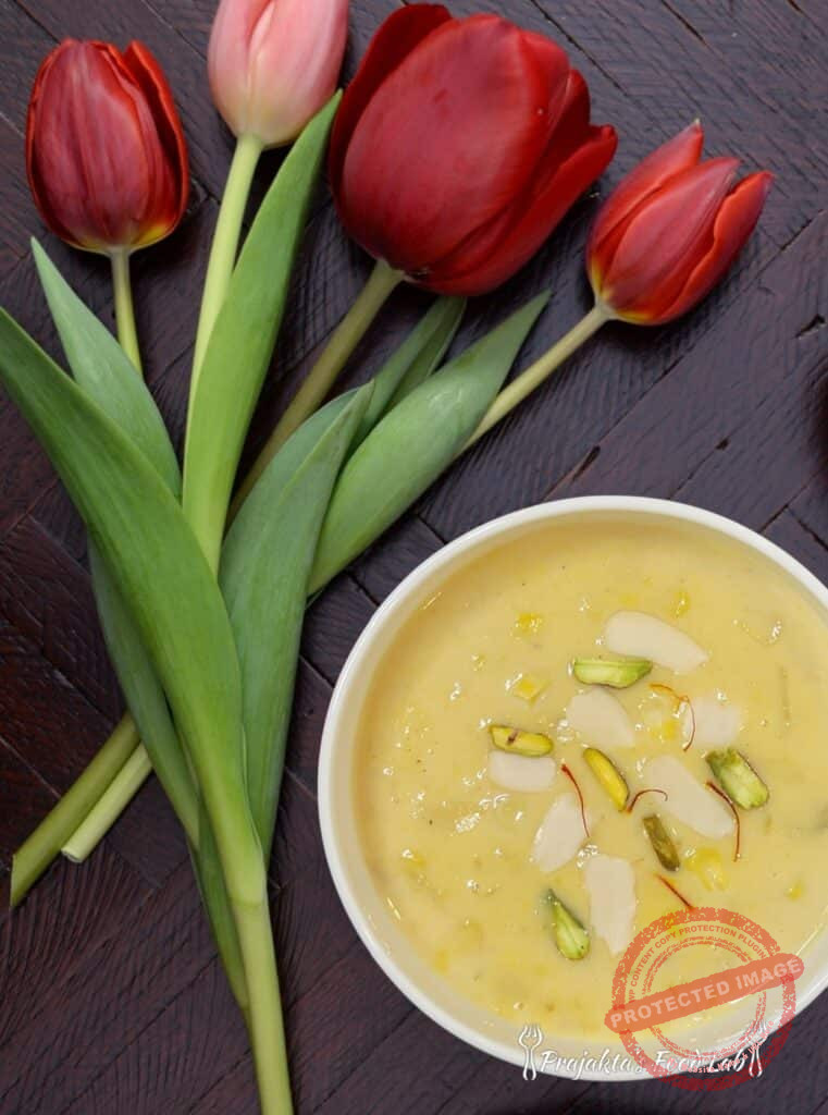 Sweet Corn Basundi