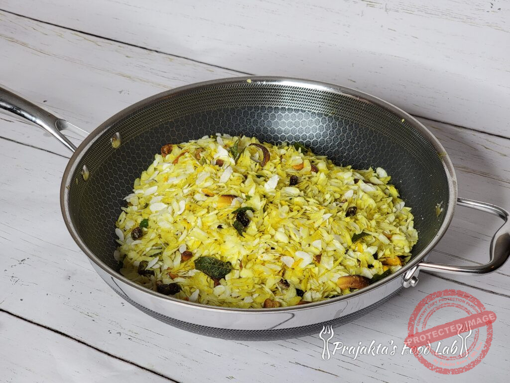 One-Pot Poha Chivda | Indian Trail Mix Chivda