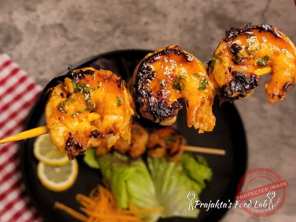 Chicken Malai Tikka Honey Chili Shrimps