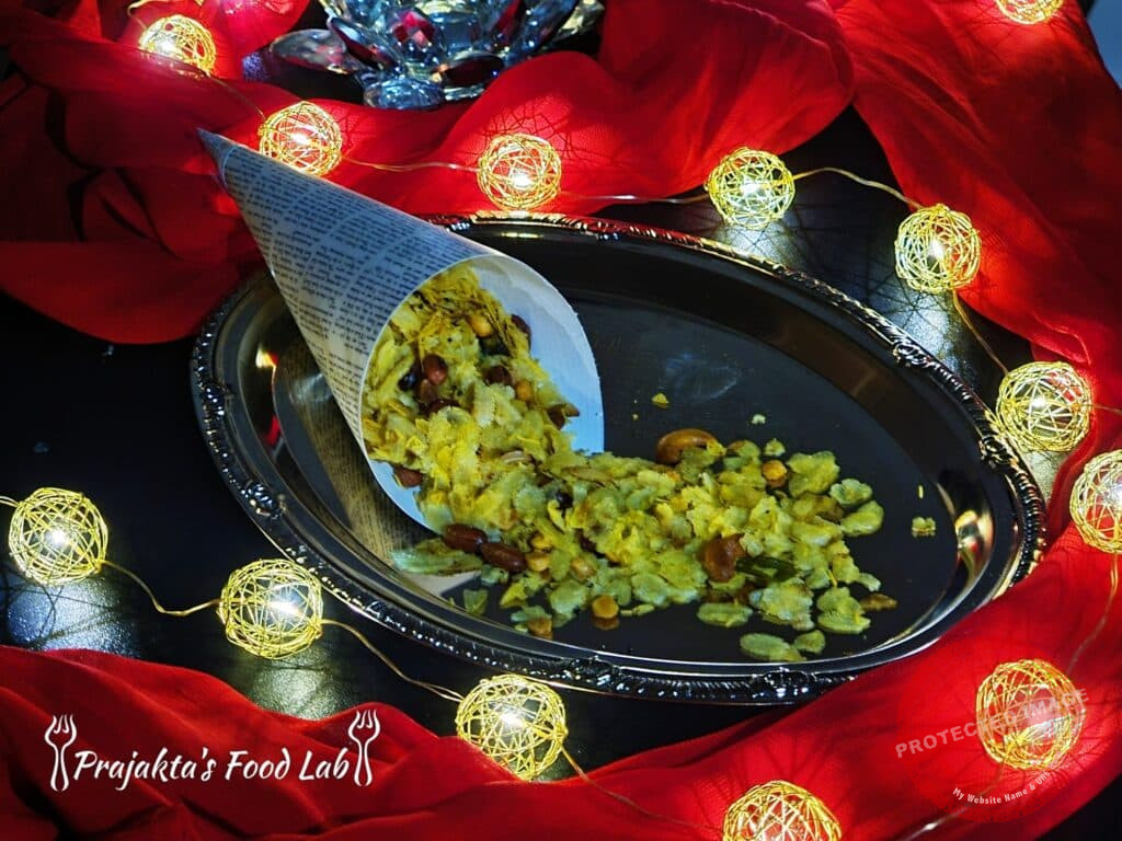 One-Pot Poha Chivda | Indian Trail Mix Chivda
