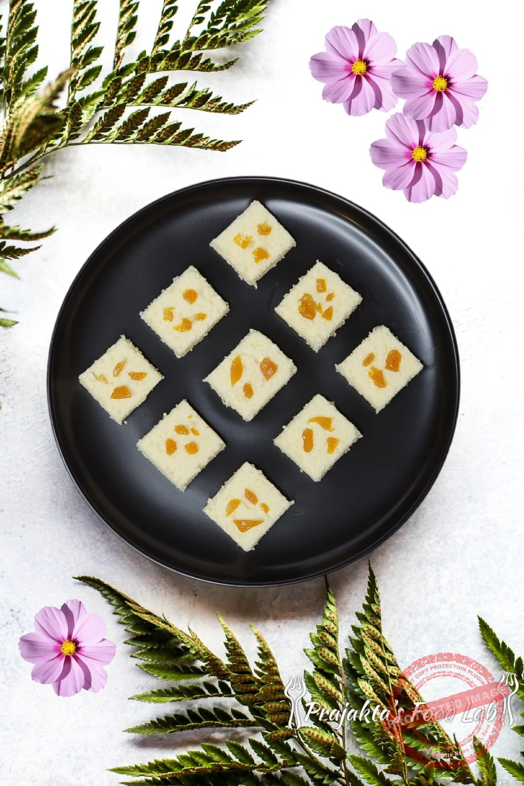 Unique And Simple Butterscotch Paneer Barfi