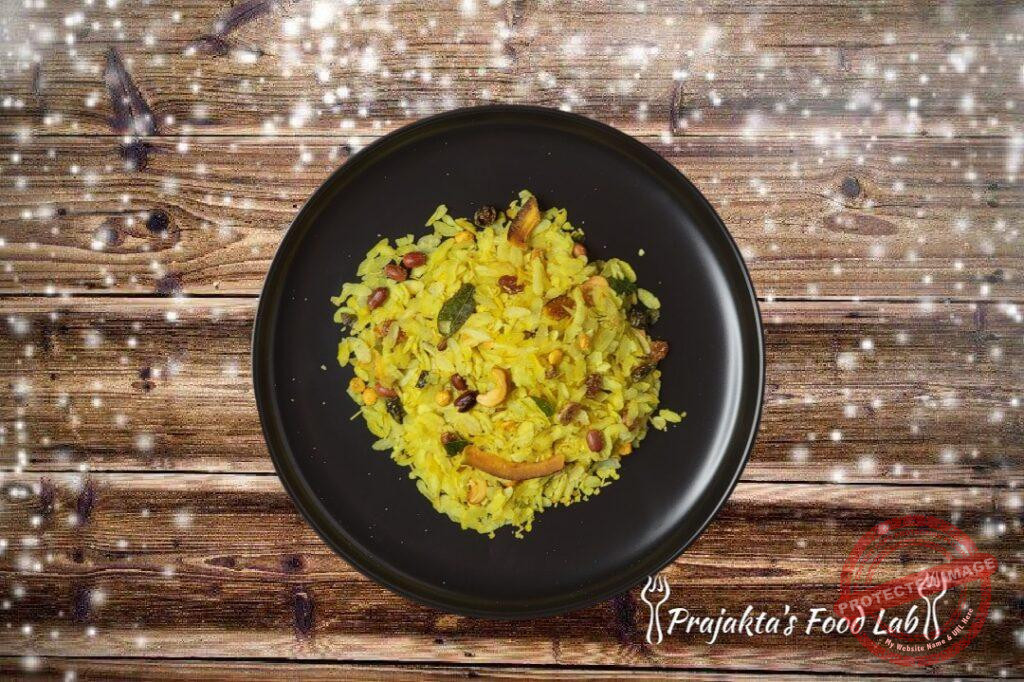 One-Pot Poha Chivda | Indian Trail Mix Festive Chivda