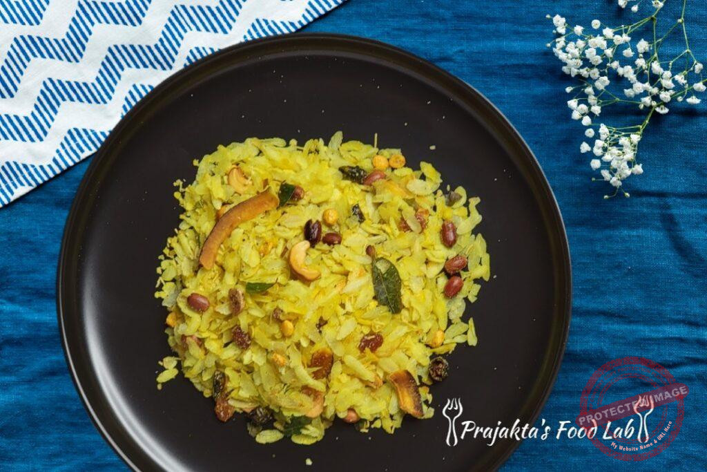 One-Pot Poha Chivda | Indian Trail Mix Poha Chivda