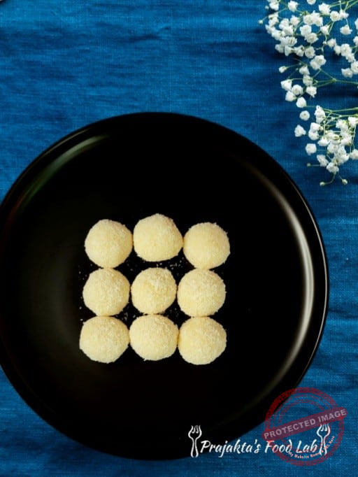 Coconut Ladoo With Condensed Milk