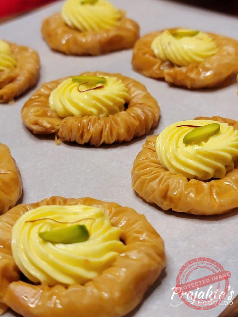 Shrikhand Baklava