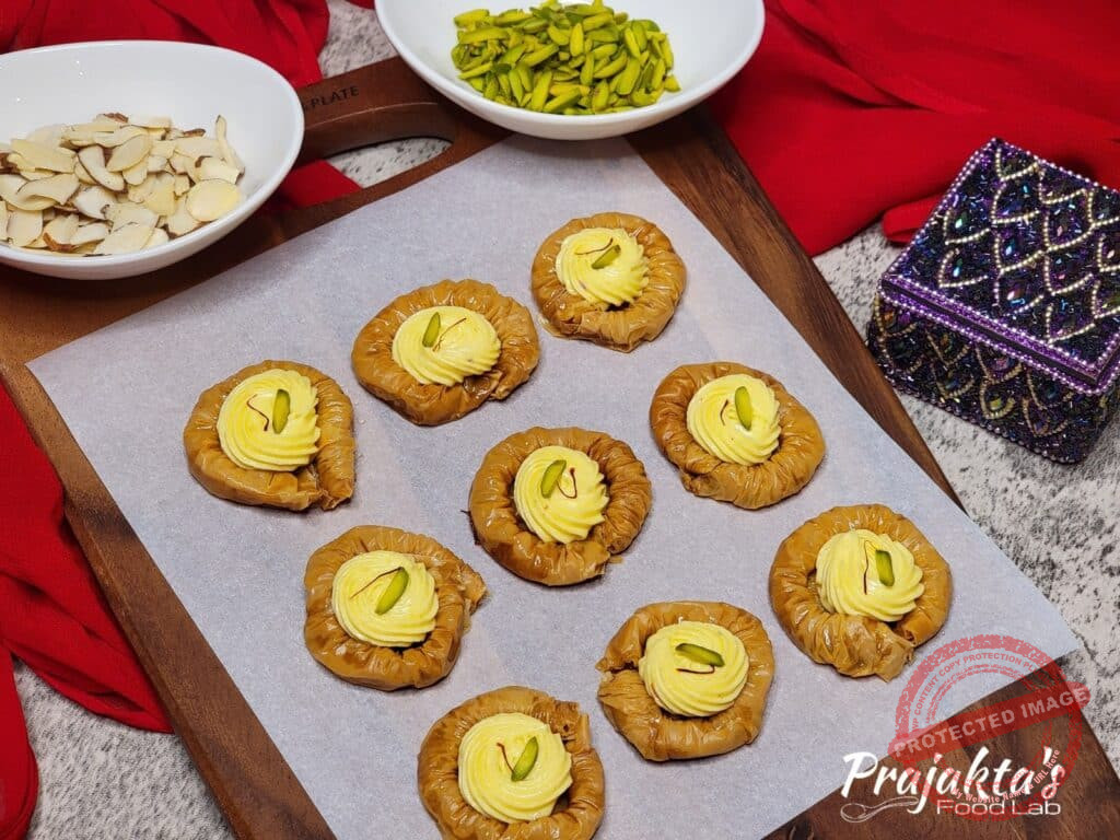 Shrikhand Baklava