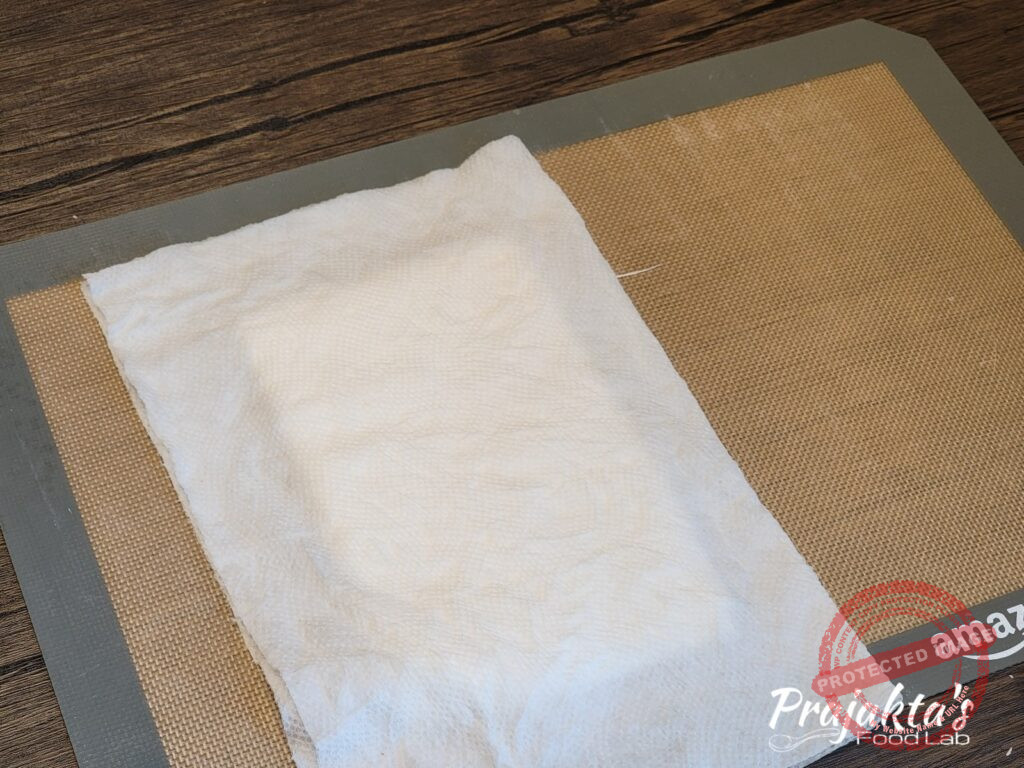 Phyllo Dough Covered With Damp Cloth