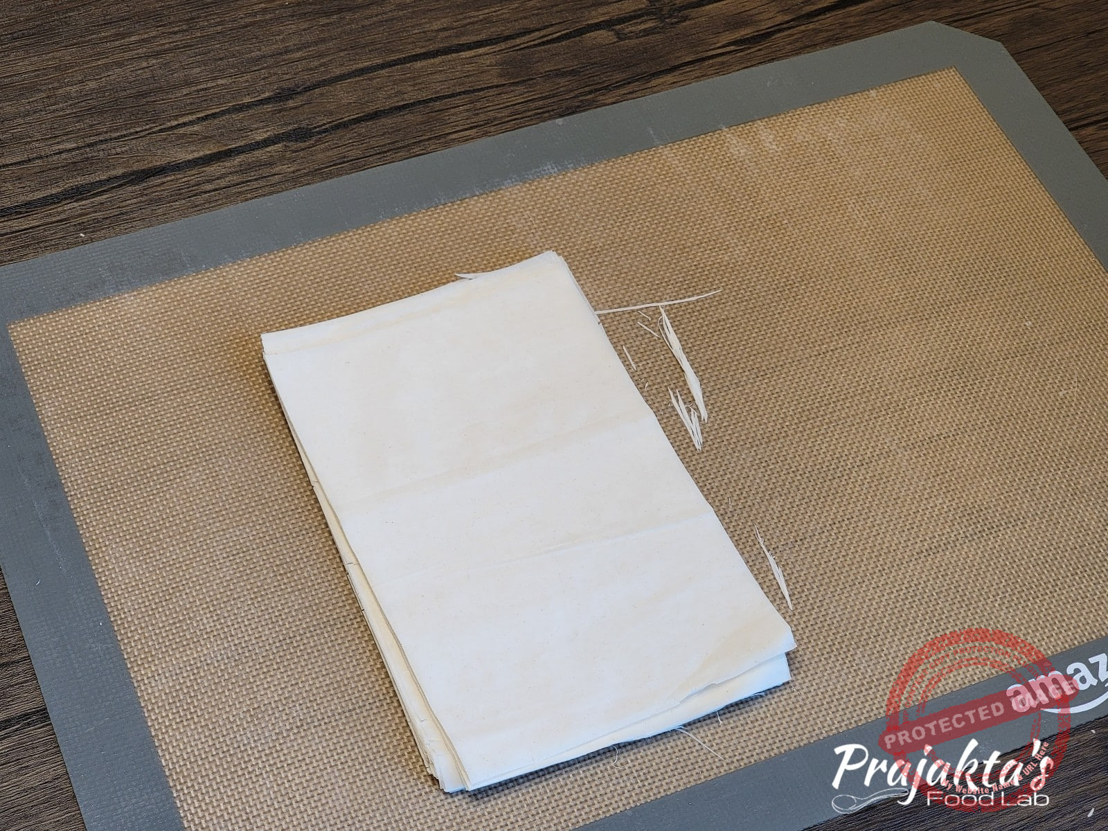 Cutting The Phyllo Dough