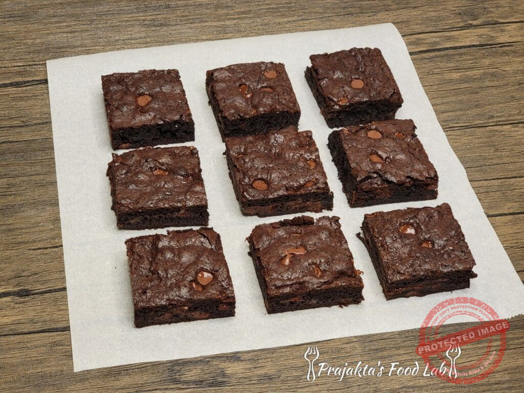 Sliced Brownies