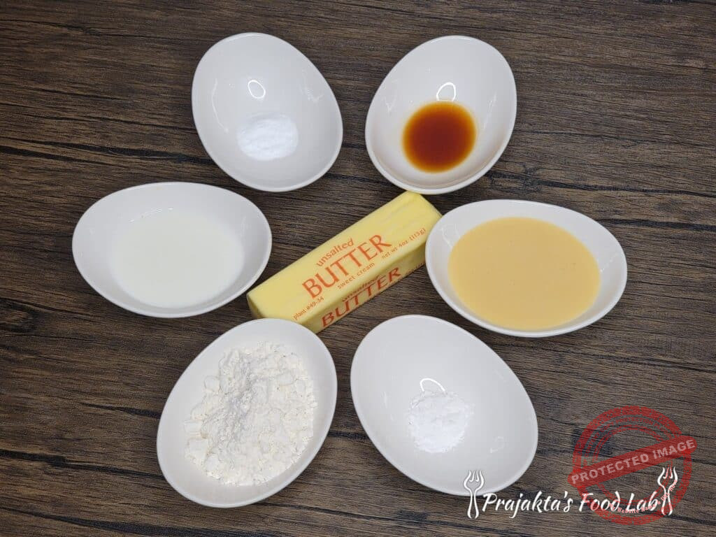 Ingredients For Eggless Sponge Cake