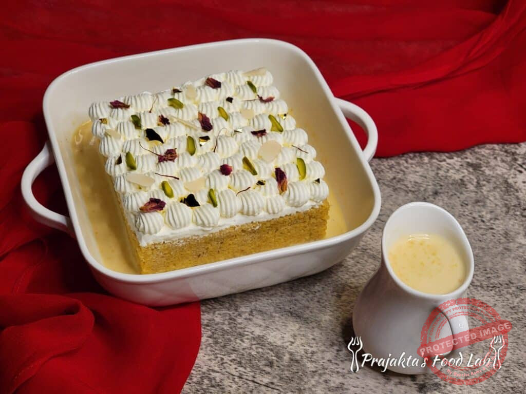 Thandai Cake (Eggless) Thandai Cake