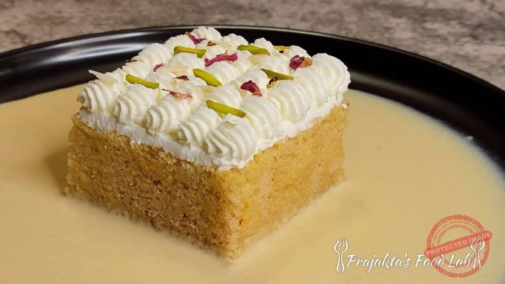 Thandai Cake (Eggless) Thandai Cake