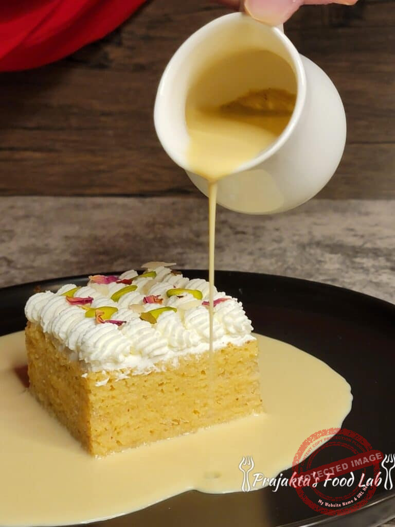Thandai Cake (Eggless) Thandai Cake