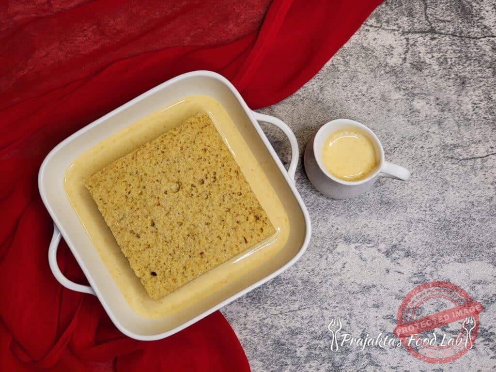 Thandai Cake (Eggless) Thandai Cake
