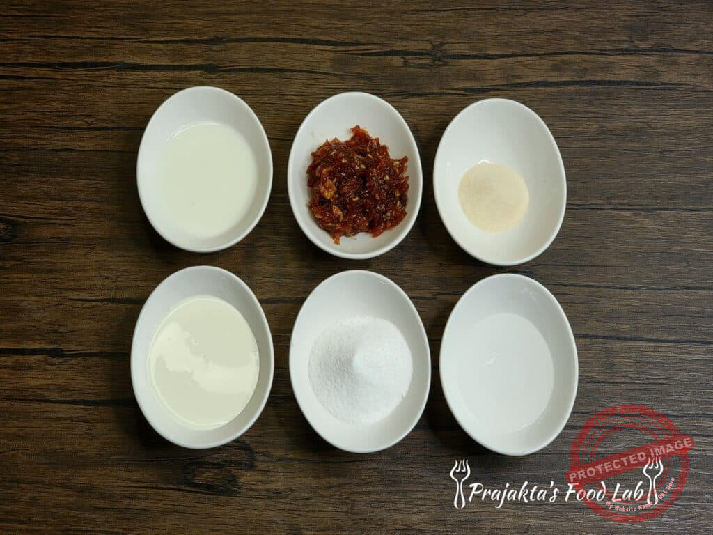 Gulkand Panna Cotta With Mukhwas Jelly Ingredients For Gulkand Panna Cotta