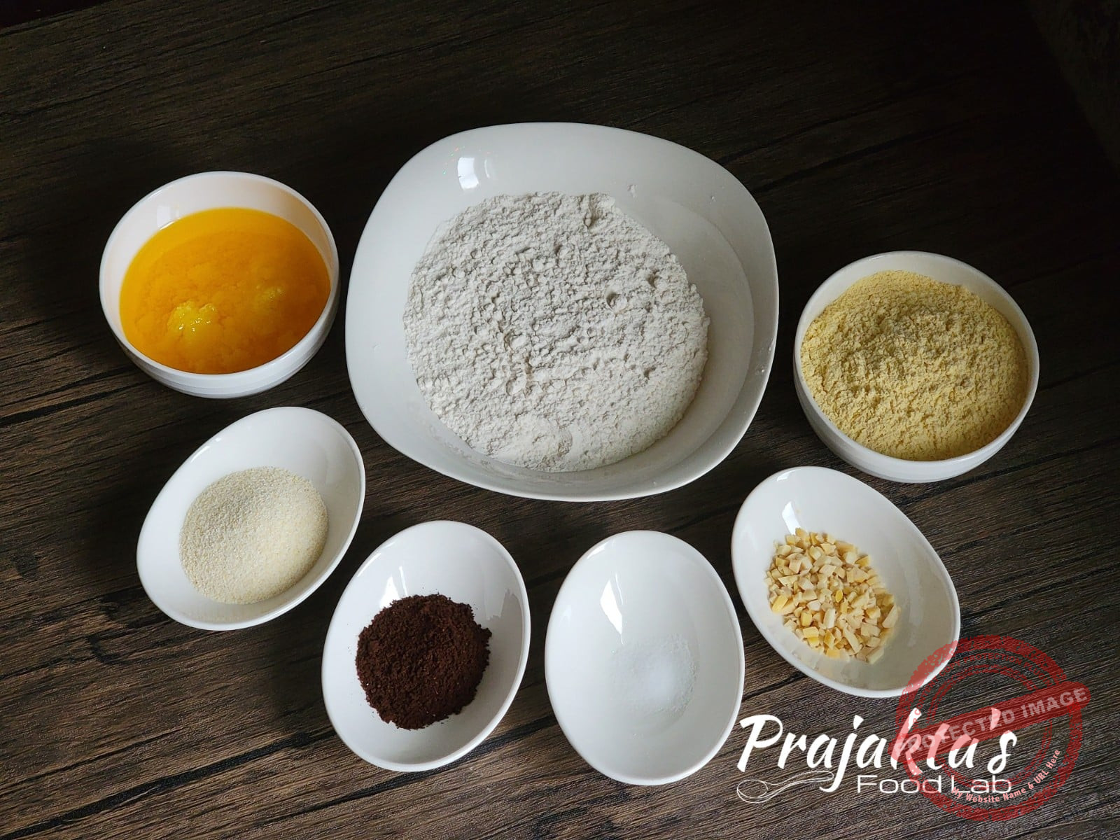 Ingredients For Coffee Nankhatai