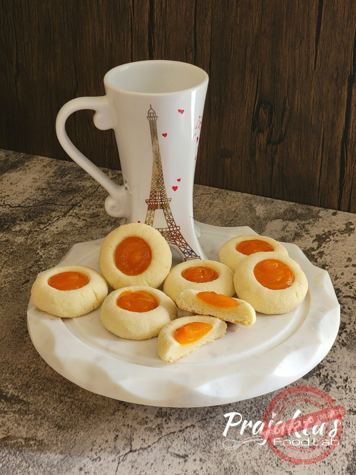 Mango Thumbprint Cookies