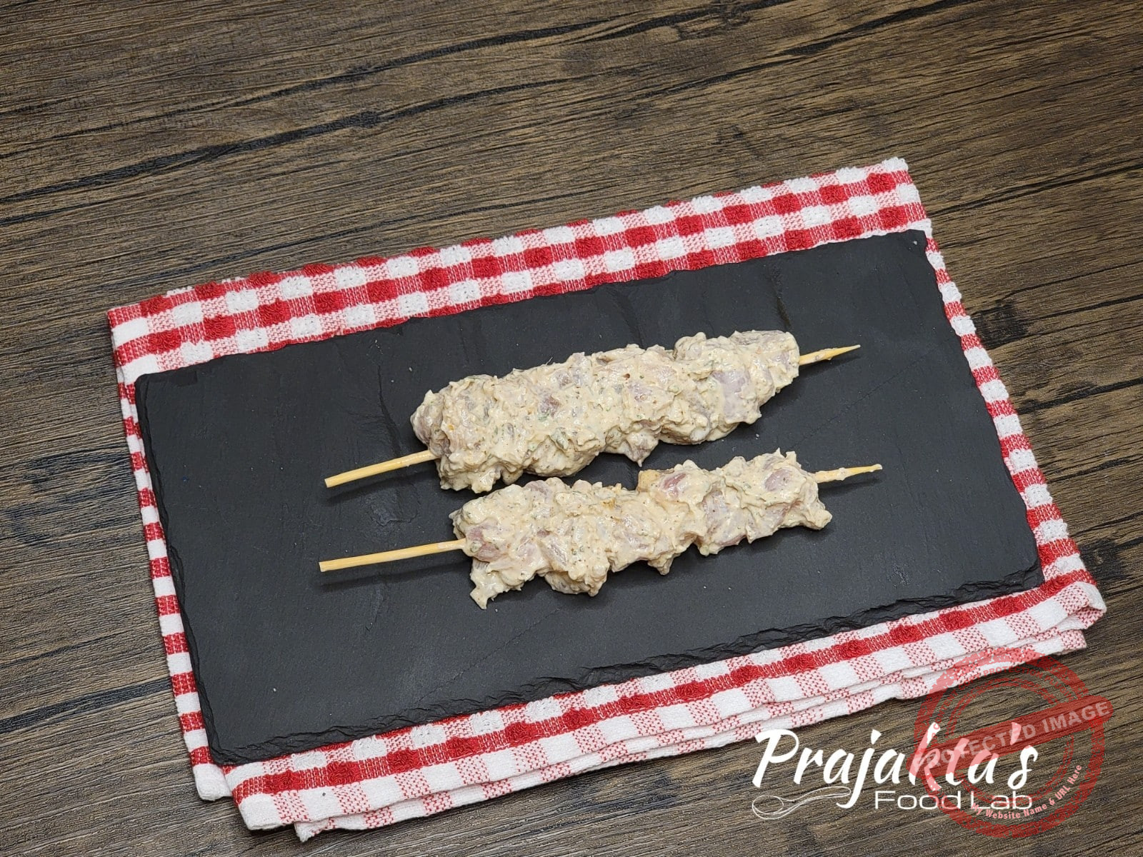 Chicken Malai Tikka Chicken Malai Tikka On Skewers