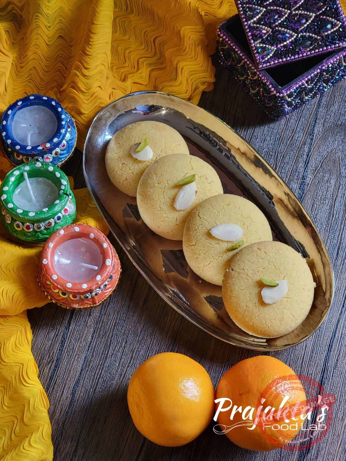 Orange Nankhatai