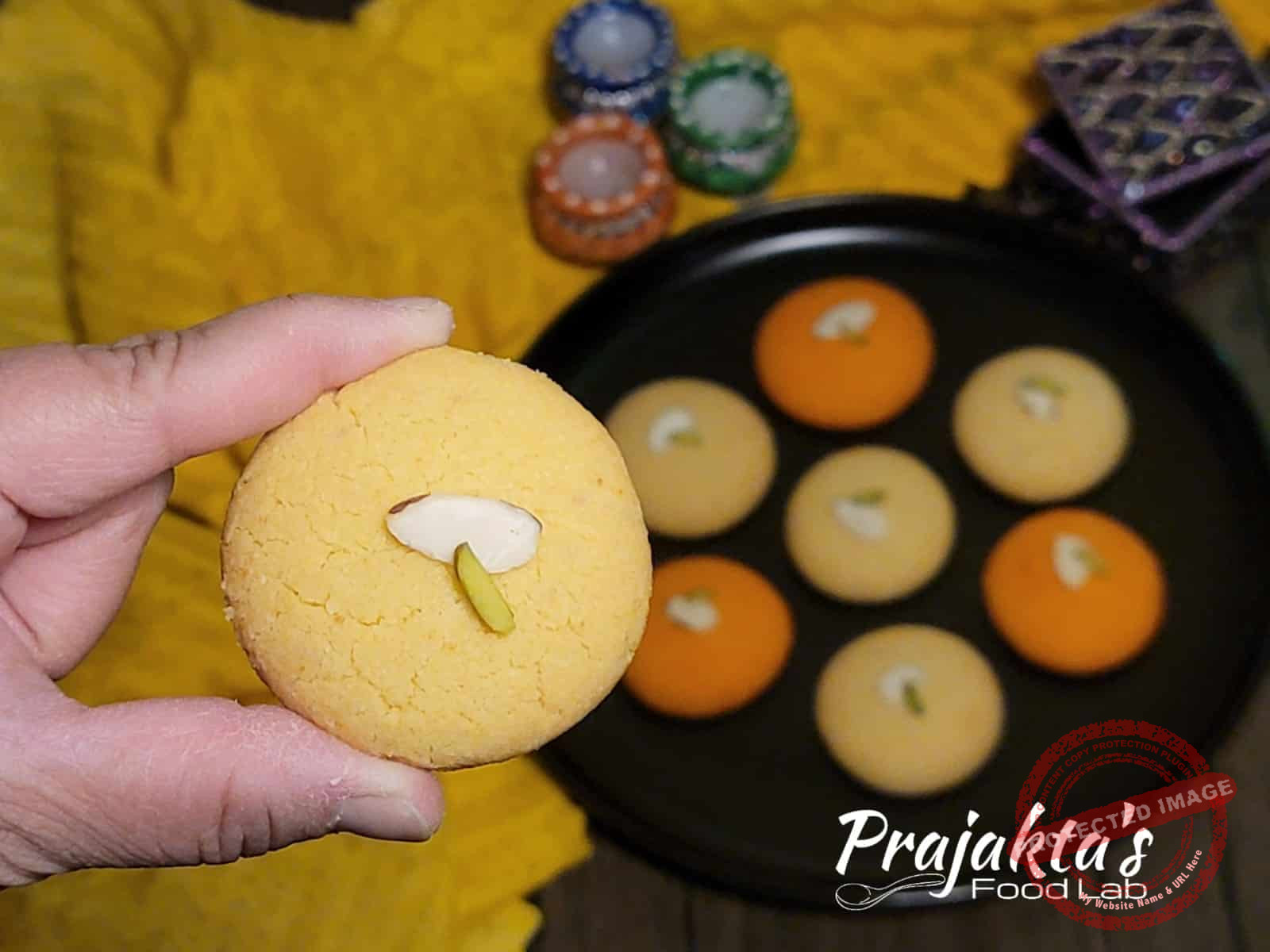 Orange Nankhatai