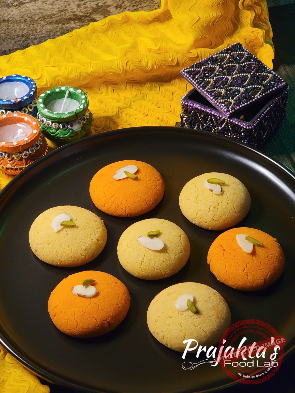 Orange Nankhatai
