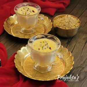 Refreshing Thandai Milk Thandai Milk