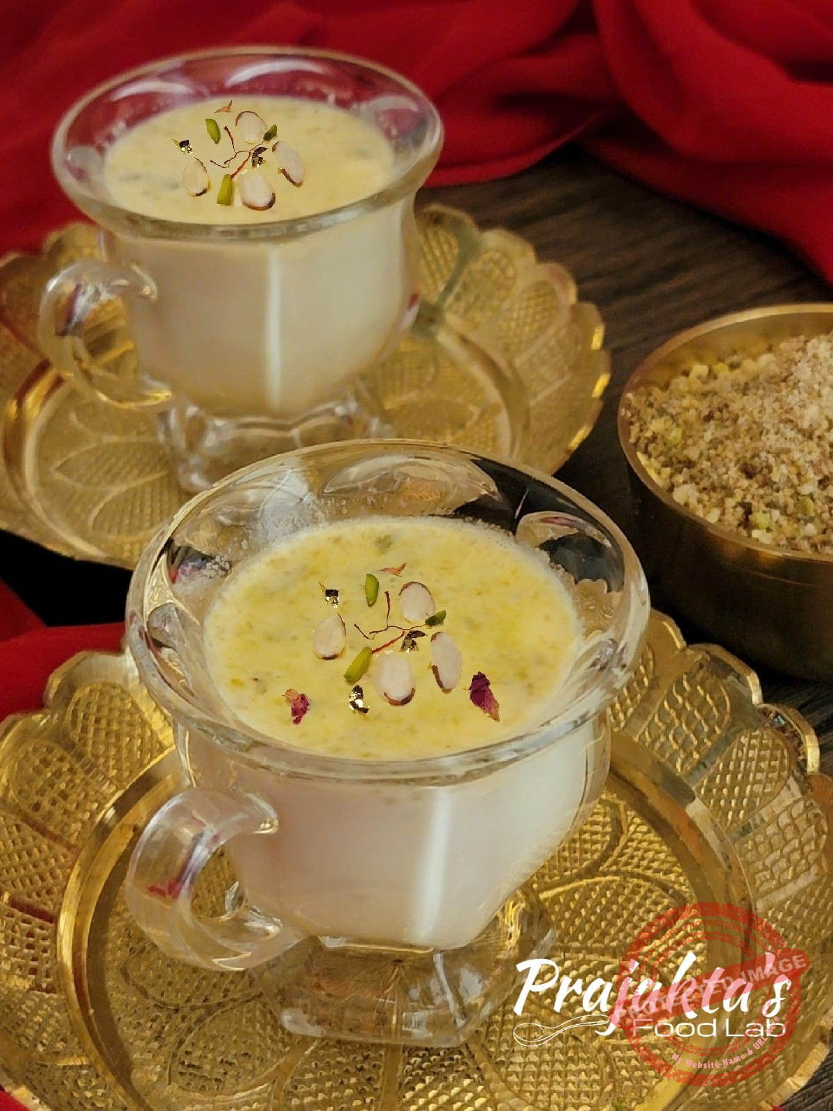 Refreshing Thandai Milk Thandai Milk