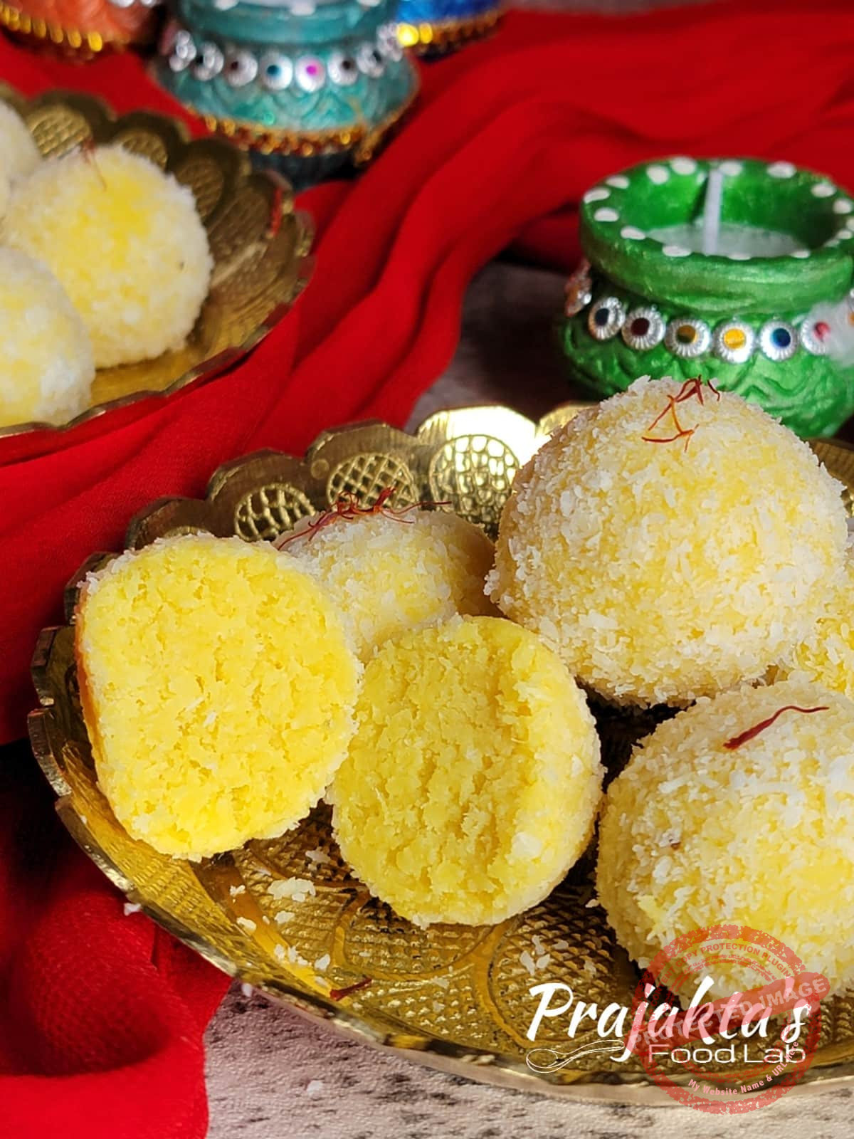 Instant Pineapple Ladoo Pineapple Ladoo