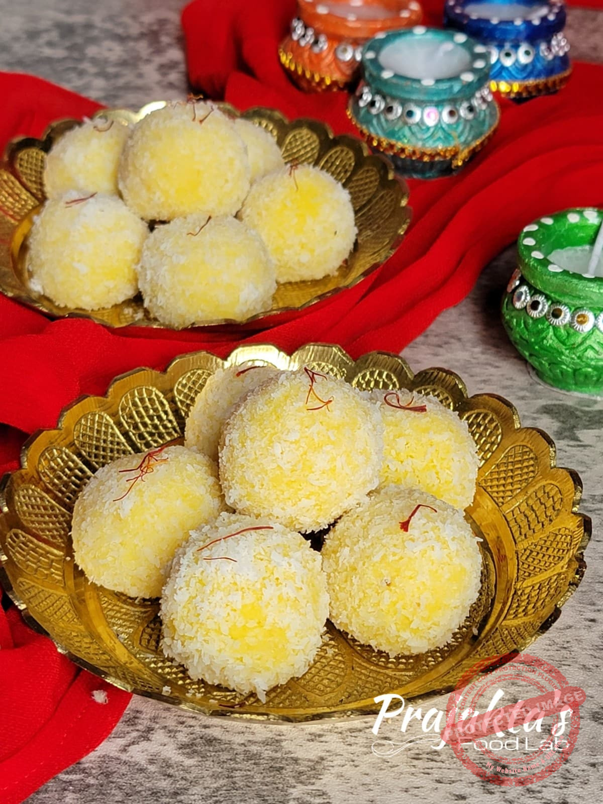 Instant Pineapple Ladoo Pineapple Ladoo