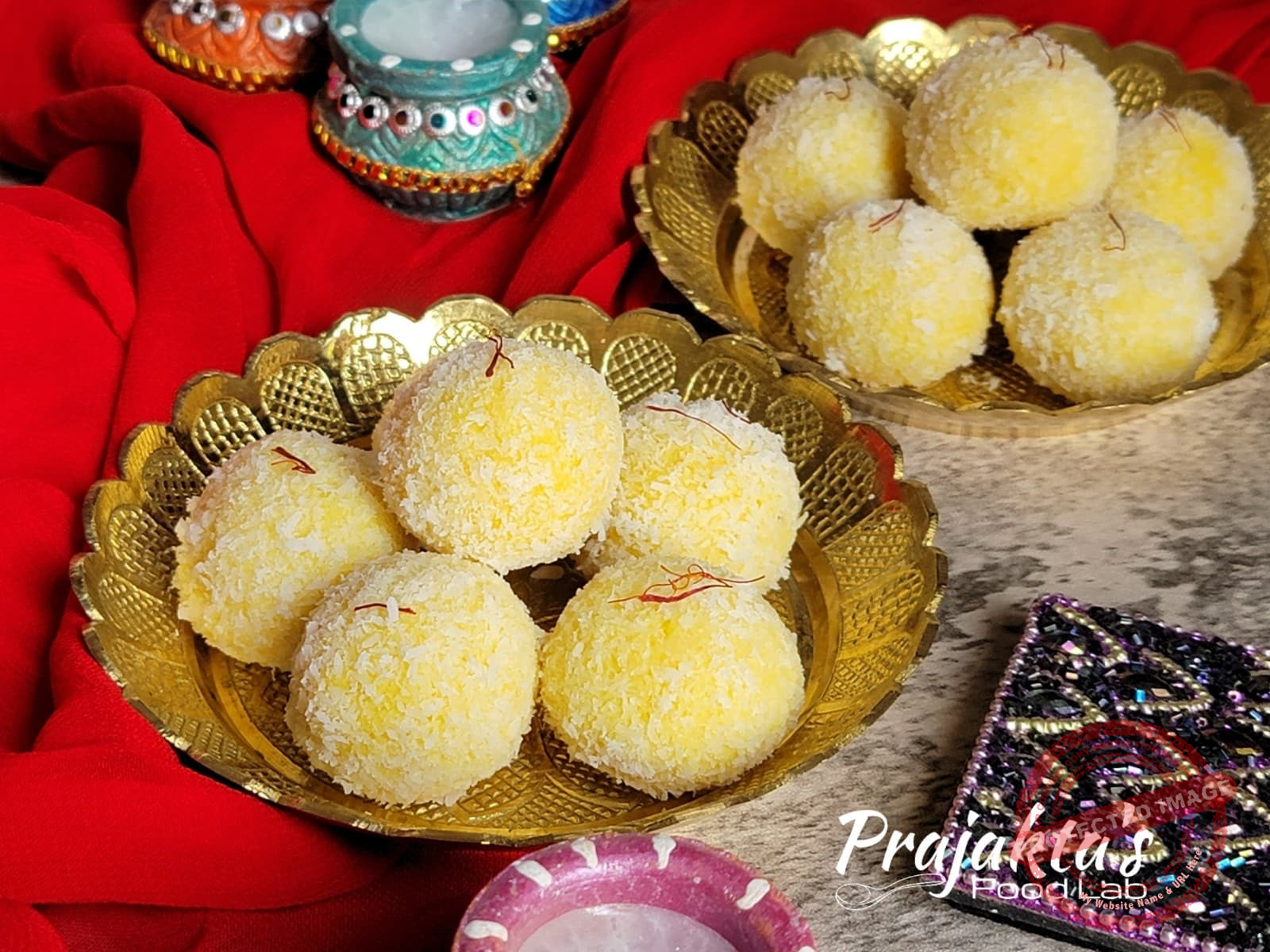 Instant Pineapple Ladoo Pineapple Ladoo