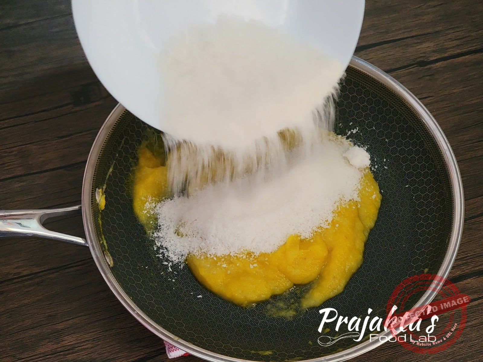 Instant Pineapple Ladoo Deciccated Coconut