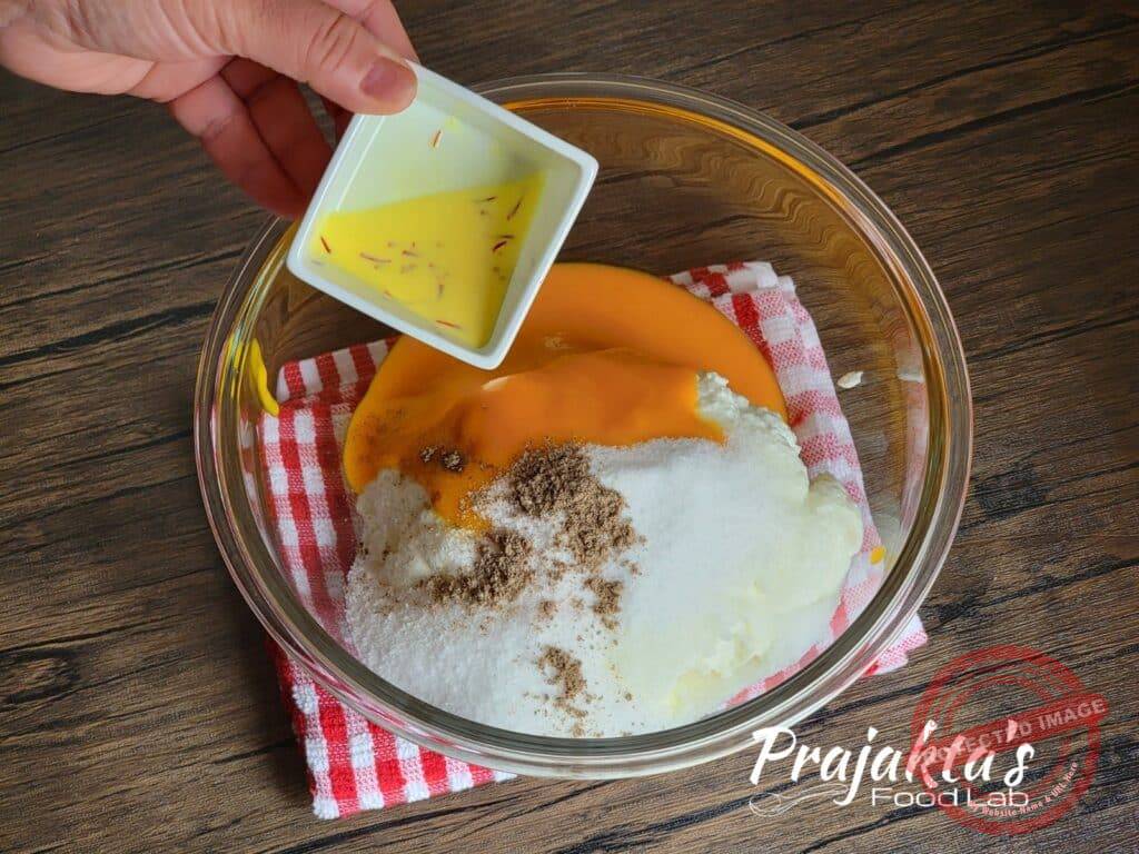 Quick And Delicious Mango Shrikhand Mango Shrikhand